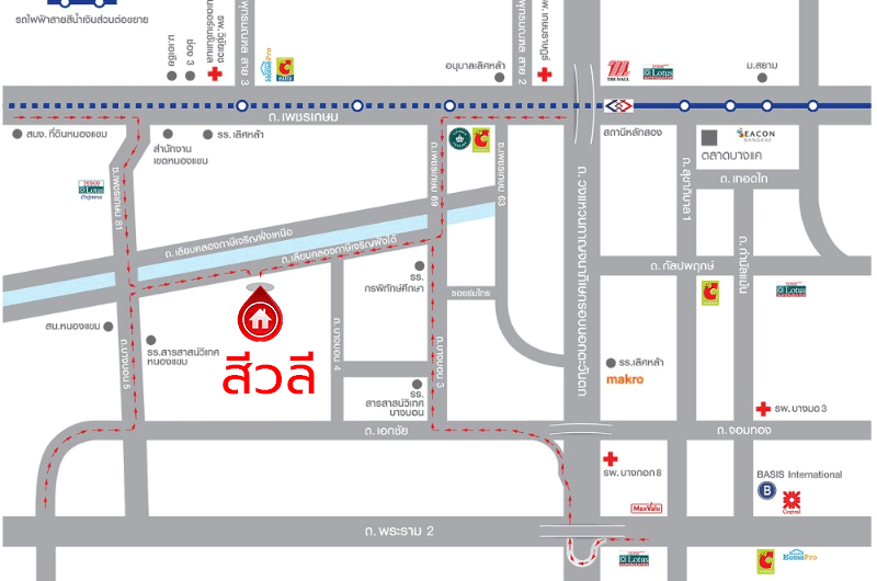 *****บ้านเดี่ยวมือสอง โครงการ สีวลี เพชรเกษม69 หลังริม บนเนื้อที่ 67.3 ตร.ว. พื้นที่ใช้สอย 158 ตร.ม. ฟังก์ชันจัดเต็ม 3 ห้องนอน 3 ห้องน้ำ จอดรถได้ 2 คัน แถมฟรี เครื่องปรับอากาศ, เครื่องทำน้ำอุ่น และเครื่องดูดควัน  บนทำเลศักยภาพ เชื่อมต่อหลายเส้นทาง ใกล้เดอะมอลล์บางแค